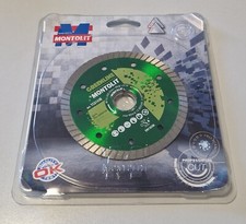 Montolit Diamantscheibe für Feinsteinzeug Keramikfliesen Turmont TCS-E 115