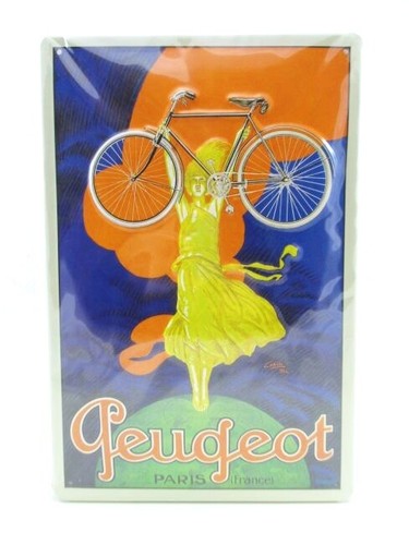 Blechschild peugeot auto - blechschild,