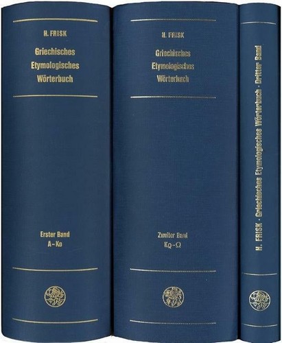 Griechisches etymologisches - griechisches,