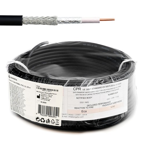 Rg58 koaxialkabel 50ohm - koaxialkabel,