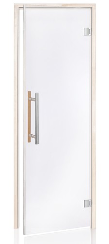 Saunatür 189cm klarglas - x,
