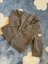 Orig. Steiff Kinder Baby Langarm Cord Sakko Jacke Anzug Taufe 12 Monate / 80 cm