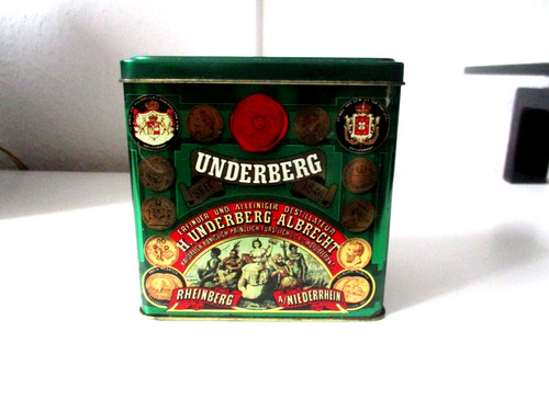 Blech deckeldose underberg - deckeldose,
