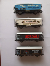Roco Baur H0 Konvolut 4-er Set Kühlwagen Bierwagen OVP Ep. IV gut