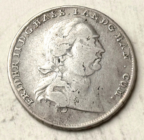 Hessen kassel taler 1767 - hessen,