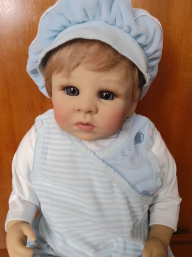 Künstlerpuppe junge von doris - künstlerpuppe,