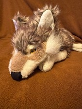 Original Folkmanis Gray Wolf Grauwolf Handpuppe Puppet (Plüschtier) - Gebraucht