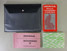 Bordmappe mit Betriebsanleitung / Handbuch Honda XL 125 S / XL 185 S Stand 1980