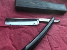 Barbier-Messer antik, Nobelpreis Rabinor Tagore + Etui, P. Nagel, Forst1920er J.