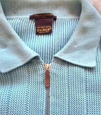 Louis Vuitton Strick jacke Gr S Blau Herren 