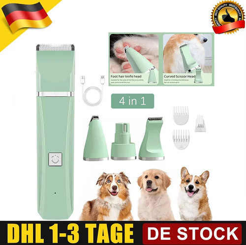 4in1 leise hundeschermaschine - 4in1,