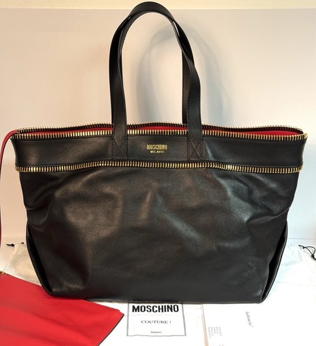 Moschino rider shopper tote - rider,