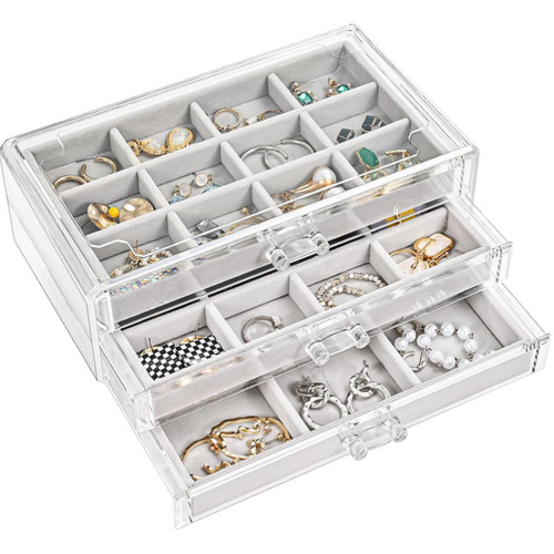 Schmuckbox acryl schubladen - schmuckbox,