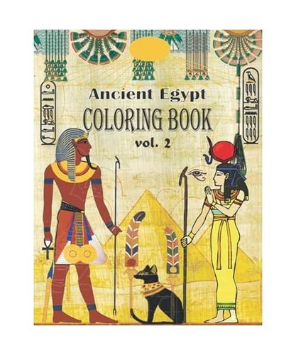 Ancient egypt coloring book - egypt,