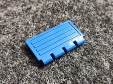 Lego 1 x 2873 blau Eisenbahn Klappe Scharnier 9v Lok Waggon 6460 4555 4563