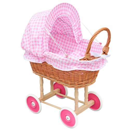 Puppenwagen aus weide - aus,