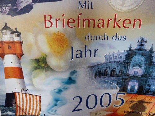Briefmarkenkalender 2005