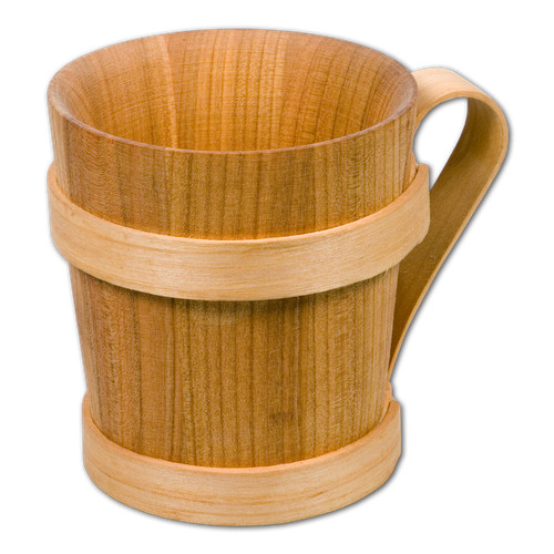 Bierhumpen kelch aus - aus, holz