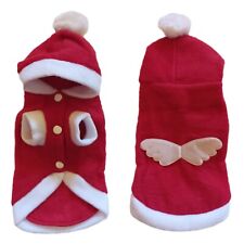Hundemantel Engel Weihnachten Hundejacke Weihnachtskostüm Hoodie Weihnachtsmann