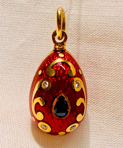 Fabergé diamant anhänger - diamant, ei