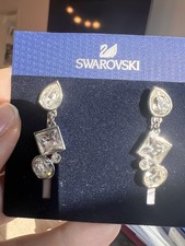 Wunderschöne Vintage Swarovski Ohrringe Original Schmuck