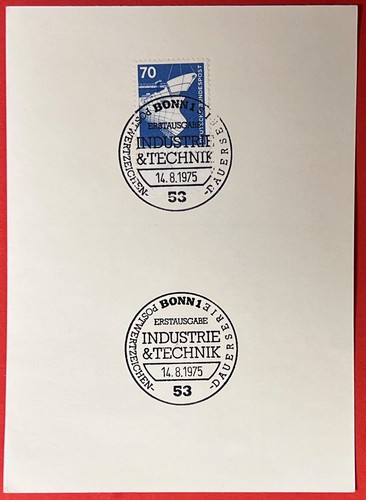 Ersttagsstempel brd 1975 - ersttagsstempel,