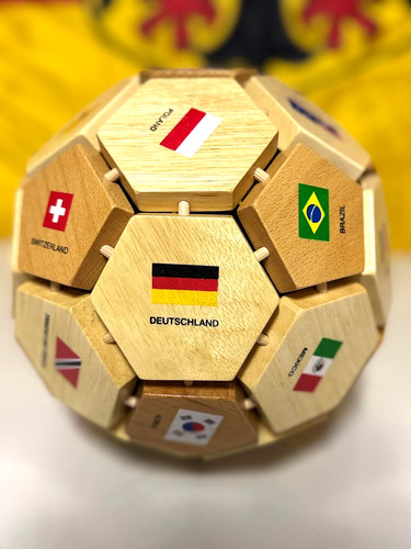 Holz fußball puzzle - fußball,