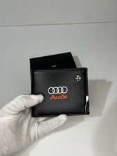 Audi Geldbörse schwarz-rot