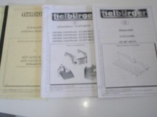 Tielbürger Montageanleitungen, Anbaurahmen,Antriebssatz f.MTD,Murray, Räumschild