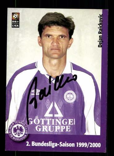 Dejan raickovic autogrammkarte - dejan,