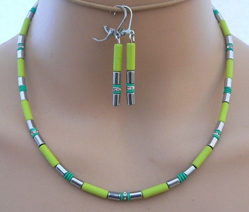 Schmuckset halskette ohrr - schmuckset,