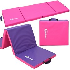 XL Gymnastikmatte 200x60x5cm Turnmatte Sportmatte Fitness Weichbodenmatte Pink