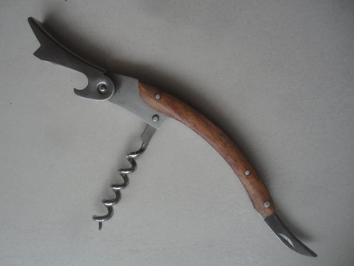Kellnermesser mit holzgriff - mit,