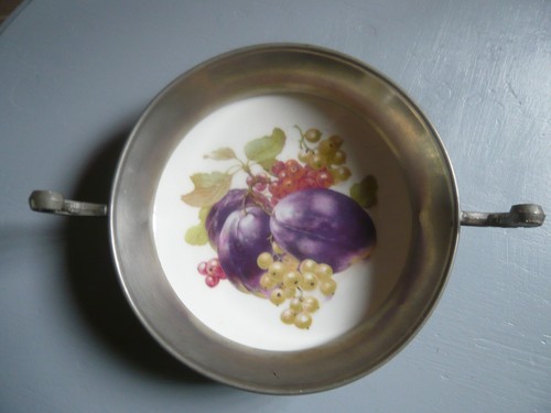 Obstschale porzellan mit - obstschale,
