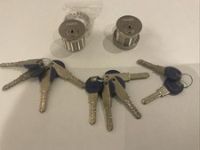 Kaba Hochsicherheit Einschraubzylinder.    (Zwei Zylinder gleichschließend, 10 Schlüssel)