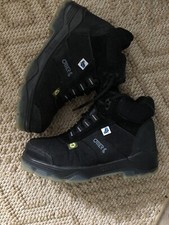 Sicherheitsschuhe Damen Gr.38 Otter ESD Schwarz Neuwertig