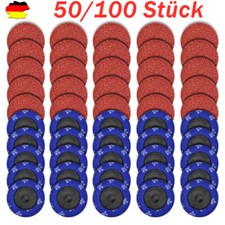 50/100 Schleifscheiben Schleifpapier Für Stabschleifer Druckluft Schleifmaschine