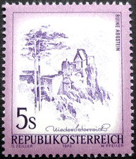 Österreich 1973, Mi 1430, Ruine Aggstein, postfrisch