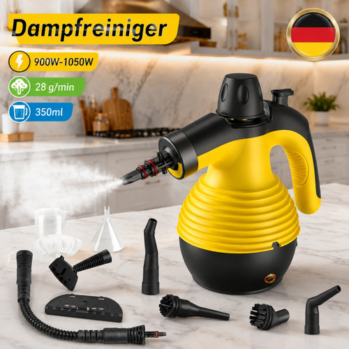 Dampfreiniger handgerät 1050w - dampfreiniger,