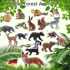 18 Stück Dschungel Zoo Tiere