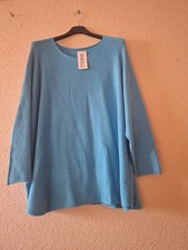 Italy Mode Damen Strick Pullover Lagenlook ÜBERGRÖßE 50/52/54 NEU ,kleiner Fehl.