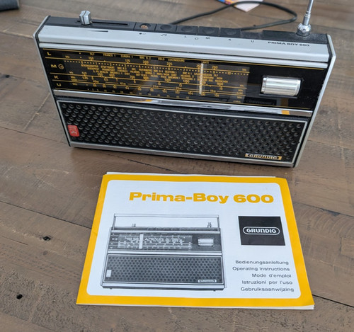 Grundig prima boy 600 - grundig,