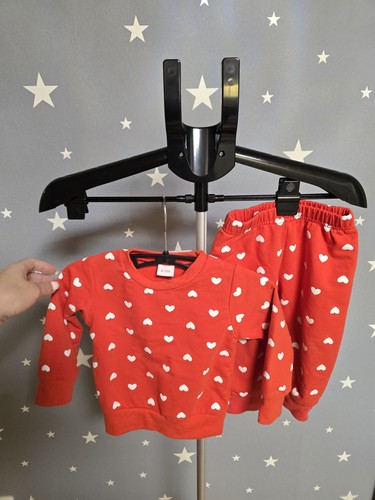 Baby zweiteiler 74 rot - gr.,
