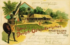 Deutsche Kolonien; Deutsch-Ostafrikanische Ausstellung-Leipzig 1897