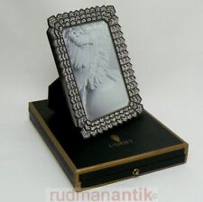 exklusiver STANDBILDERRAHMEN L'OBJET Modell Deco Noir mit Swarovski Kristallen