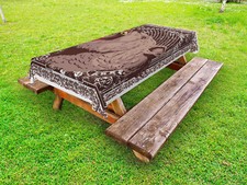 Tierdruck Outdoor Tischdecke