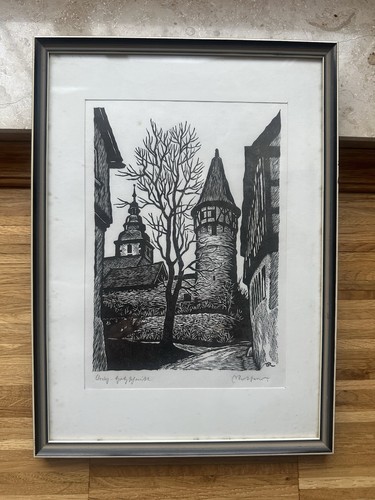 Original holzschnitt - original,