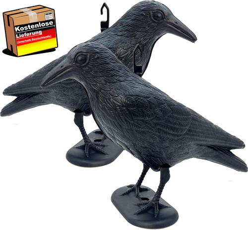 Vogelschreck set mit raben - vogelschreck,