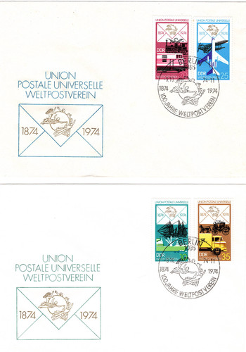 Fdc von 1974 1984 - x, mi.nr.