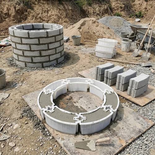 Beton ziegel guss rahmen diy - beton,